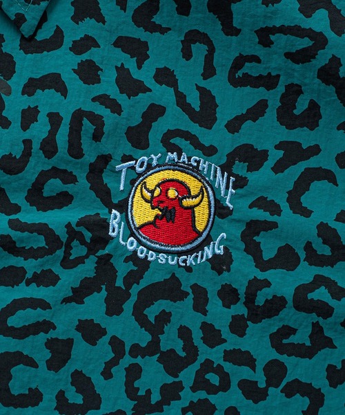 TOY　MACHINE（トイ　マシーン）の「TM LEOPARD COACH JACKET（その他アウター・メンズ・キャメル/グリーン・XL/L/M）」の5枚目の写真