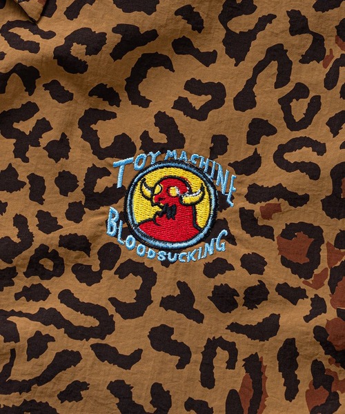 TOY　MACHINE（トイ　マシーン）の「TM LEOPARD COACH JACKET（その他アウター・メンズ・キャメル/グリーン・XL/L/M）」の11枚目の写真