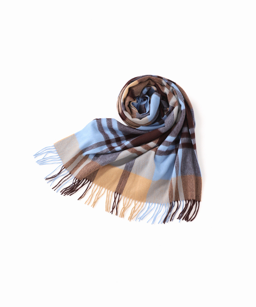 ジョシュアエリス　ストール　スピックアンドスパン別注 Joshua Ellis / ジョシュア エリス カシミヤストール（ストール