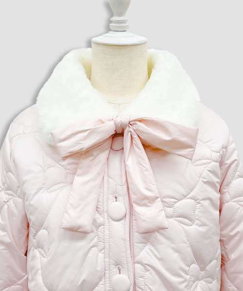 Honey Cinnamon(ハニーシナモン)の「リボンキルティングショート中綿 Honey Cinnamon(ハニーシナモン)の「リボンキルティングショート中綿