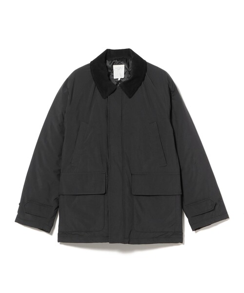 B:MING by BEAMS（ビーミングバイビームス）の「衿コール 中綿 ジャケット【軽撥水】＜ユニセックス＞（ブルゾン・メンズ・ブラウン系その他5/ブラック・S/XL/L/M）」の7枚目の写真