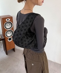 4INT.（フォイント）の「ドット ミニ トートバッグ（ハンドバッグ）」