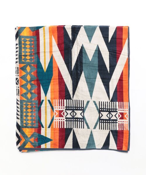 PENDLETON(ペンドルトン)の「【PENDLTON:ペンドルトン】TOWEL FOR TWO/大判バスタオル(タオル・レディース・その他/グレー系その他/ブルー系その他・FREE)」の4枚目の写真