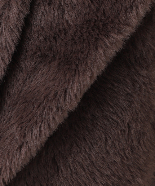 JOURNAL STANDARD（ジャーナルスタンダード）の「《追加2》ダブルフェイスフェザークルーネックベスト（ベスト・レディース・ブラック/ベージュ/ブラウン・FREE）」の8枚目の写真