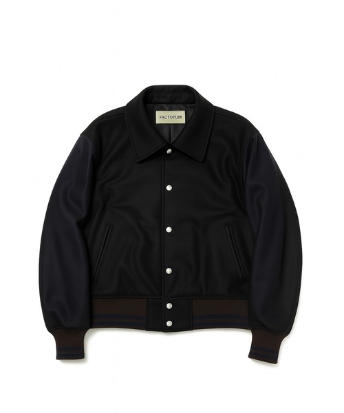 FACTOTUM】 SUPER110`s Melton Stadium blouson（スタジャン