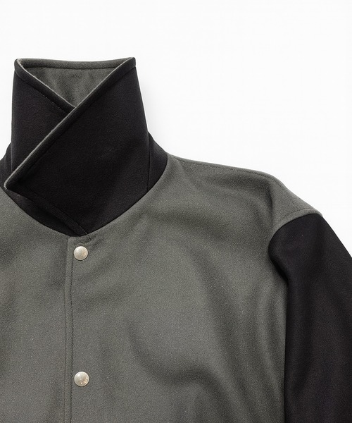FACTOTUM】 SUPER110`s Melton Stadium blouson（スタジャン