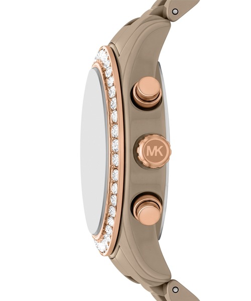MICHAEL KORS（マイケルコース）の「マイケル・コース 腕時計 レディース アナログ セラミック MK4970（アナログ腕時計・レディース・ベージュ・FREE）」の4枚目の写真