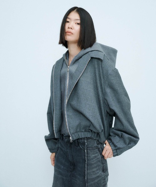 DRY WOOL HOODIE JACKET / ドライ ウール フーディー ジャケット