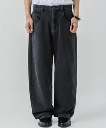 Millo Archive（ミロ アーカイブ）の「リフレクトカーブドスウェットパンツ [ウォッシュドブラック]（スウェットパンツ）」