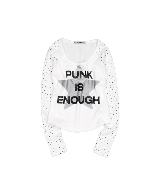 SETUP-EXE（セットアップイーエックスイー）の「STAR SLEEVE PUNK TOP /   WHITE（Tシャツ/カットソー・レディース・その他・OS）」の12枚目の写真