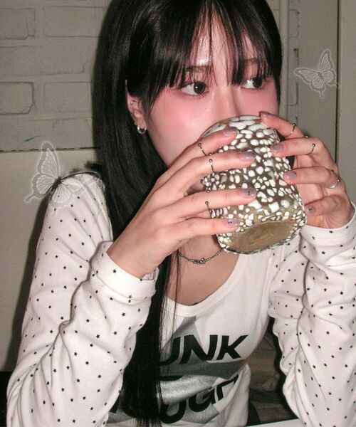 SETUP-EXE（セットアップイーエックスイー）の「STAR SLEEVE PUNK TOP /   WHITE（Tシャツ/カットソー・レディース・その他・OS）」の10枚目の写真