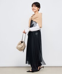 Rie Miller | ウォッシャブルチュールキャミワンピース(ワンピース)