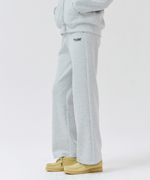 CHASECULT(チェイスカルト)の「レディースワイドウォームアップパンツ-DERG7263B0B(スウェットパンツ・レディース・ライトグレー・67/70/76)」の5枚目の写真