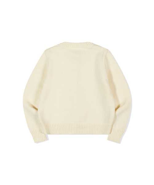 MOAA(モア)の「ソフトニットカーディガン(アイボリー)(カーディガン/ボレロ・レディース・その他・SMALL/MEDIUM)」の3枚目の写真