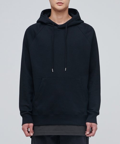 MUSINSA STANDARD（ムシンサスタンダード）の「レイヤードスリーブレストップ_ロング丈 [ダークグレー]（Tシャツ/カットソー・メンズ・その他・X-SMALL/SMALL/MEDIUM/LARGE）」の3枚目の写真