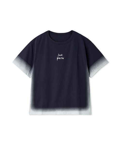 null.（ヌル）の「JUST PARC Tシャツ（Tシャツ/カットソー・レディース・ネイビー/ホワイト・F）」の3枚目の写真