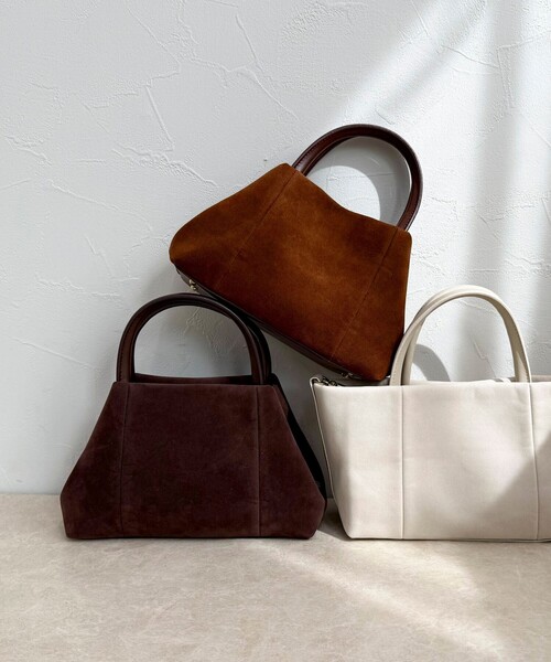 fredyemue☆web限定スエードバッグ美品 fredy emue（フレディエミュ） ショルダーバッグ バッグ 「WEB限定