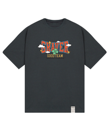 [ユニセックス]GOOD-TEAM 半袖Tシャツ_チャコール