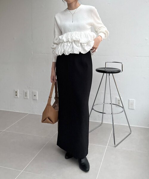 セール】バルーンティアードプルオーバー（ニット/セーター