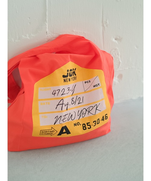 Ungrid（アングリッド）の「カラーロゴエコBAG（トートバッグ・レディース・イエロー/オレンジ/ブルー/グリーン/アイボリー・FREE）」の12枚目の写真