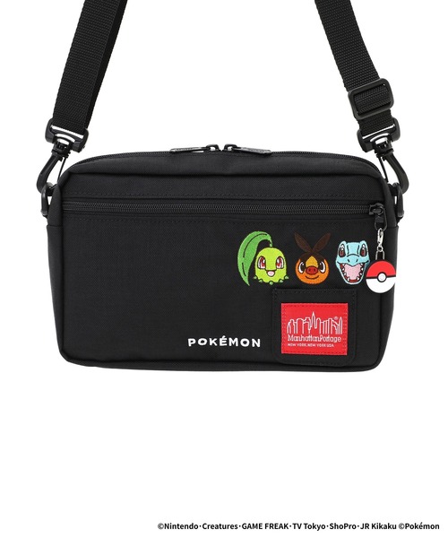 Manhattan Portage（マンハッタンポーテージ）の「JOGGER (L) JPN VER 2 Pokemon 25 ZA（ショルダーバッグ・メンズ・ブラック・X-SMALL）」の13枚目の写真