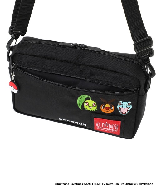 Manhattan Portage（マンハッタンポーテージ）の「JOGGER (L) JPN VER 2 Pokemon 25 ZA（ショルダーバッグ・メンズ・ブラック・X-SMALL）」の8枚目の写真