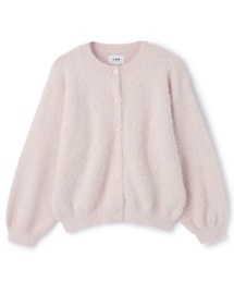 petit main LIEN | 【親子リンク】シャギーニットカーディガン(カーディガン/ボレロ)