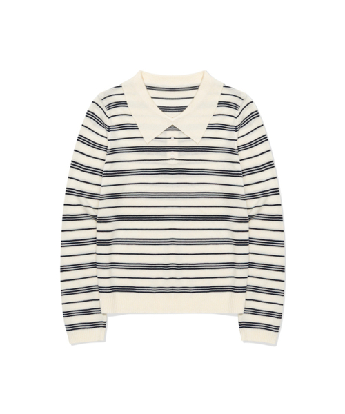 MOAA（モア）の「Voyage Stripe pullover (IVORY)（ニット/セーター・レディース・その他・SMALL/MEDIUM）」の7枚目の写真