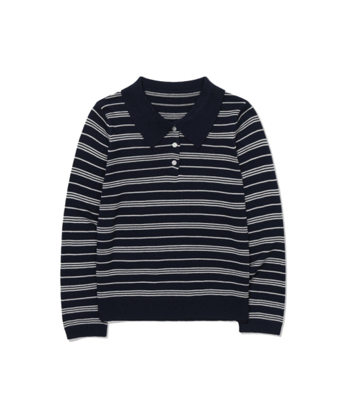 MOAA（モア）の「Voyage Stripe pullover (IVORY)（ニット/セーター・レディース・その他・SMALL/MEDIUM）」の4枚目の写真