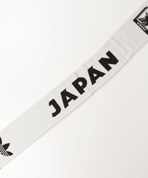 adidas（アディダス）の「adidas サッカー日本代表 SCALF アウェイ（マフラー・メンズ・ホワイト・ONE SIZE）」の3枚目の写真