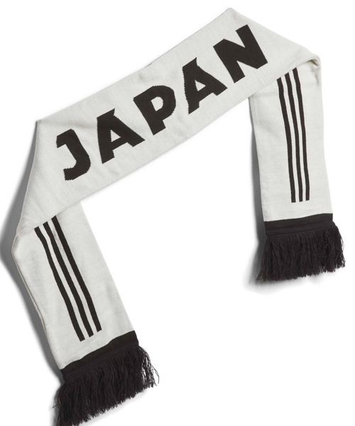 adidas（アディダス）の「adidas サッカー日本代表 SCALF アウェイ（マフラー・メンズ・ホワイト・ONE SIZE）」の5枚目の写真