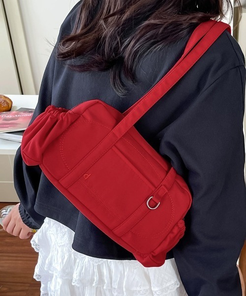 Miniministore（ミニミニストア）の「ナイロントートバッグ ミニボストンバッグ（トートバッグ・レディース・ブラック/ミント/ブラウン/ピンク/レッド・FREE）」の15枚目の写真