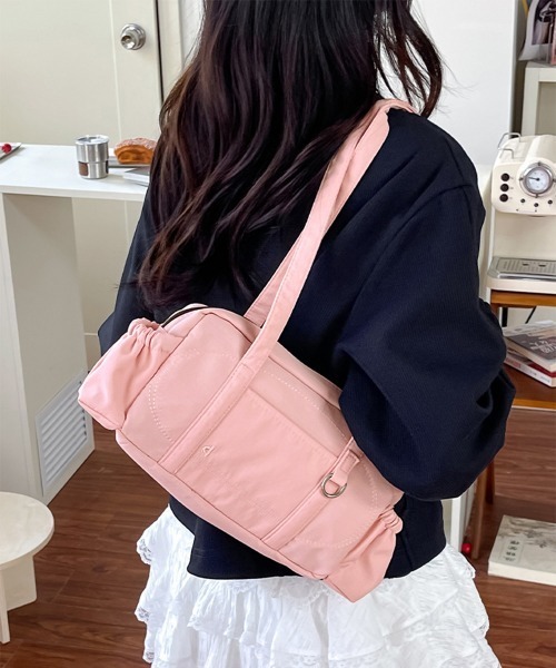 Miniministore（ミニミニストア）の「ナイロントートバッグ ミニボストンバッグ（トートバッグ・レディース・ブラック/ミント/ブラウン/ピンク/レッド・FREE）」の17枚目の写真