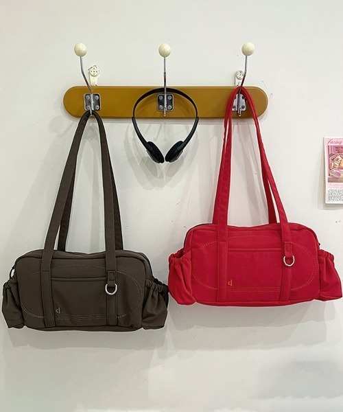 Miniministore（ミニミニストア）の「ナイロントートバッグ ミニボストンバッグ（トートバッグ・レディース・ブラック/ミント/ブラウン/ピンク/レッド・FREE）」の20枚目の写真