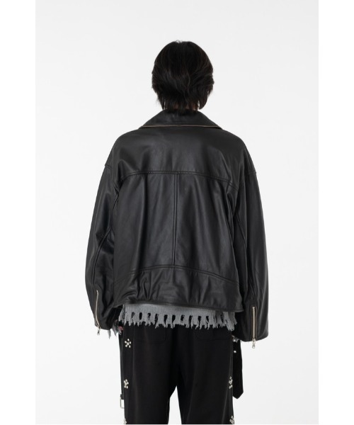LEATHER W RIDERS BLOUSON（ライダースジャケット）｜DISCOVERED