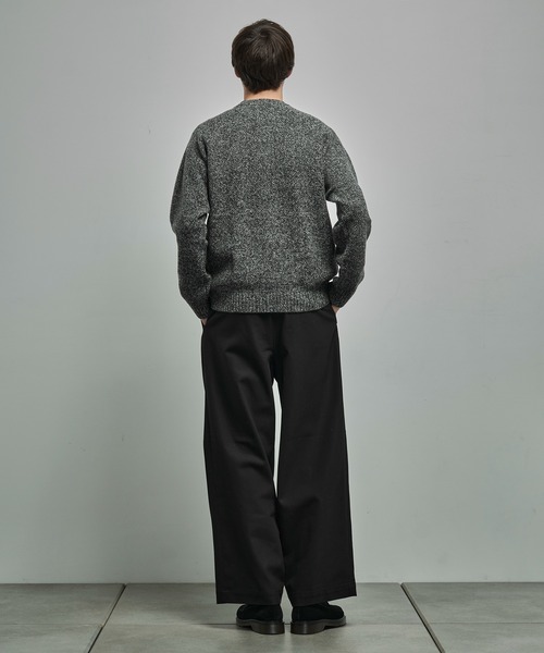 ATON / エイトン】LAMBS WOOL CREWNECK SWEATER（ニット/セーター