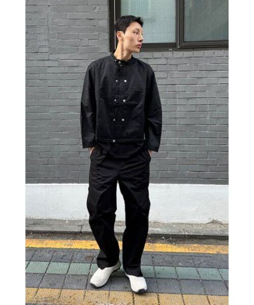 MASSNOUN(マスノウン)の「ワイドスリットスナップパンツ MFTTP006-BK(その他パンツ・レディース・その他・LARGE/MEDIUM)」の11枚目の写真