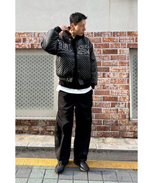 MASSNOUN(マスノウン)の「ワイドスリットスナップパンツ MFTTP006-BK(その他パンツ・レディース・その他・LARGE/MEDIUM)」の12枚目の写真