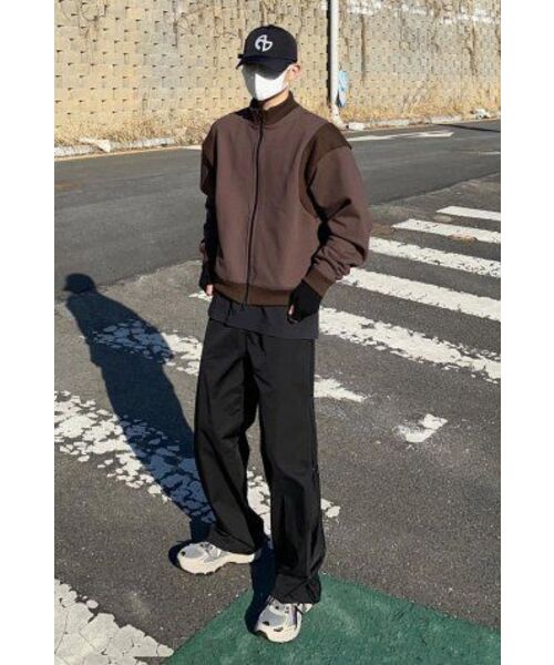 MASSNOUN(マスノウン)の「ワイドスリットスナップパンツ MFTTP006-BK(その他パンツ・レディース・その他・LARGE/MEDIUM)」の15枚目の写真