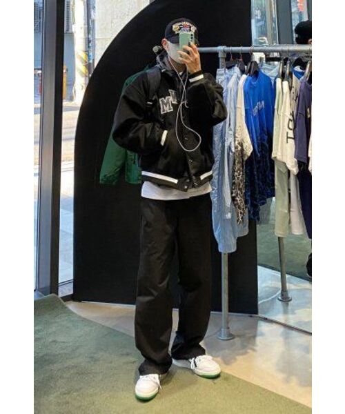 MASSNOUN(マスノウン)の「ワイドスリットスナップパンツ MFTTP006-BK(その他パンツ・レディース・その他・LARGE/MEDIUM)」の19枚目の写真