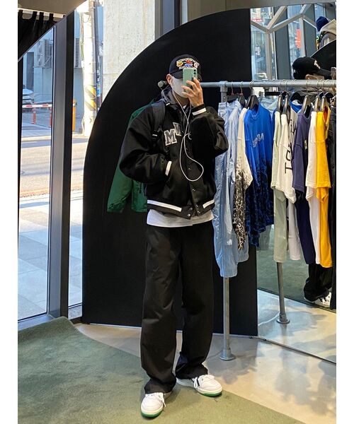 MASSNOUN(マスノウン)の「ワイドスリットスナップパンツ MFTTP006-BK(その他パンツ・レディース・その他・LARGE/MEDIUM)」の21枚目の写真