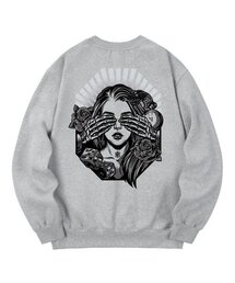 KAN6312（カン6312）の「KMG0024 ジンシルノン 裏起毛 スウェット - グレー（スウェット）」