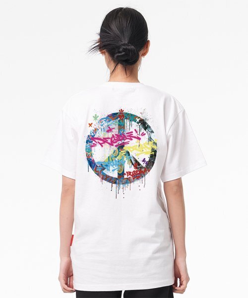 ARTISTWEAR（アーティストウェア）の「[ATW x レオダブ] ピースメーカーオーバーサイズ半袖Tシャツ_WH（Tシャツ/カットソー・レディース・その他・XX-LARGE/XXXX-LARGE/LARGE/MEDIUM/SMALL/X-LARGE）」の4枚目の写真