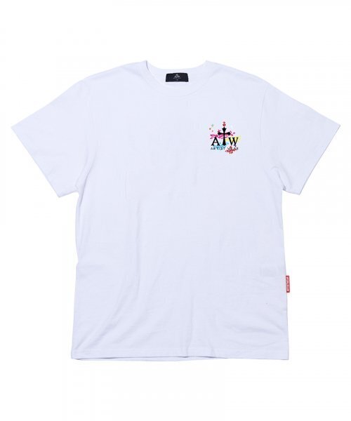 ARTISTWEAR（アーティストウェア）の「[ATW x レオダブ] ピースメーカーオーバーサイズ半袖Tシャツ_WH（Tシャツ/カットソー・レディース・その他・XX-LARGE/XXXX-LARGE/LARGE/MEDIUM/SMALL/X-LARGE）」の6枚目の写真