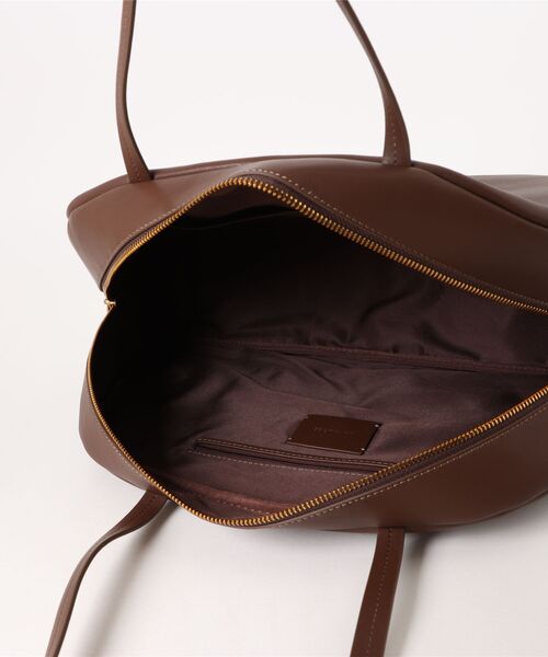 セール】【LA MARGE】【本革 / A4対応】レザー ラウンド ボストン