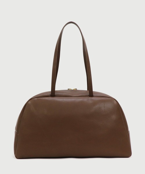 セール】【LA MARGE】【本革 / A4対応】レザー ラウンド ボストン