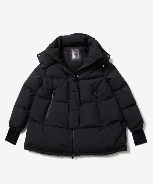 HERNO(ヘルノ)の「HERNO RELAXED 2 LAYER PRO METEO DOWN JACKET ヘルノ リラックス 2レイヤー プロメテオ ダウンジャケット(ダウンジャケット/コート・レディース・ブラック/ネイビー/ネイビー系・44/40/38)」の5枚目の写真