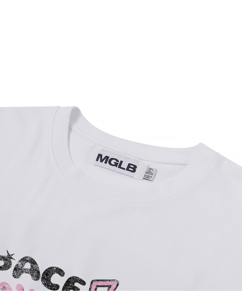 MATCHGLOBE（マッチグローブ）の「スペーススケルトンオーバーフィットティー（ホワイト）（Tシャツ/カットソー・レディース・その他・FREE）」の3枚目の写真