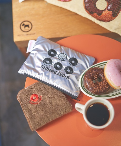 BIRTHDAY BAR（バースデイバー）の「≪BIRTHDAY BARオリジナル≫【B-DAY DONUTS】ドーナッツ刺繍ポーチ（ポーチ・レディース・ホワイト/シルバー・0）」の22枚目の写真