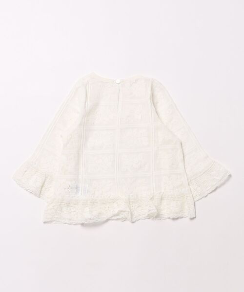 MAKE YOUR DAY（メイクユアデイ）の「ママとおそろいレースブラウス■80～140cm（シャツ/ブラウス・キッズ・ブラック/アイボリー・80/90/100/110/120/130）」の17枚目の写真